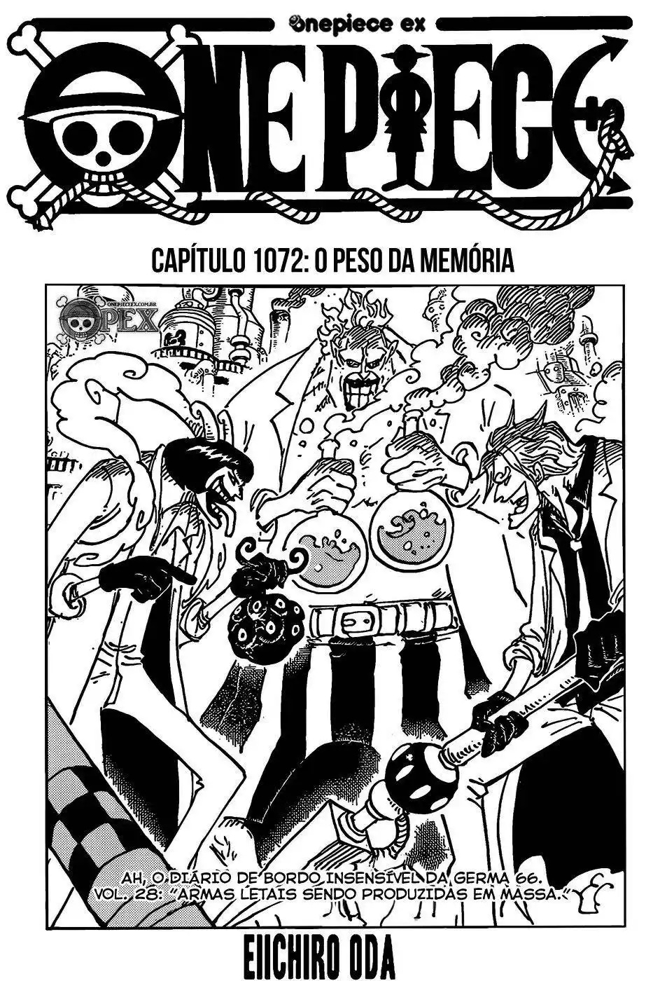 One Piece 1072 página 1