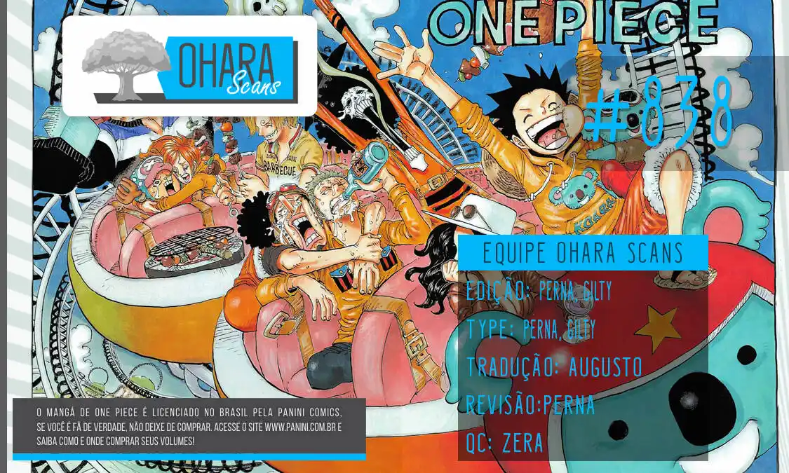 One Piece 844 página 1