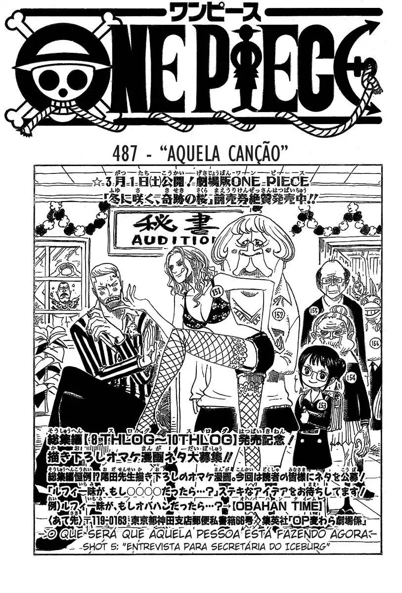 One Piece 487 página 1