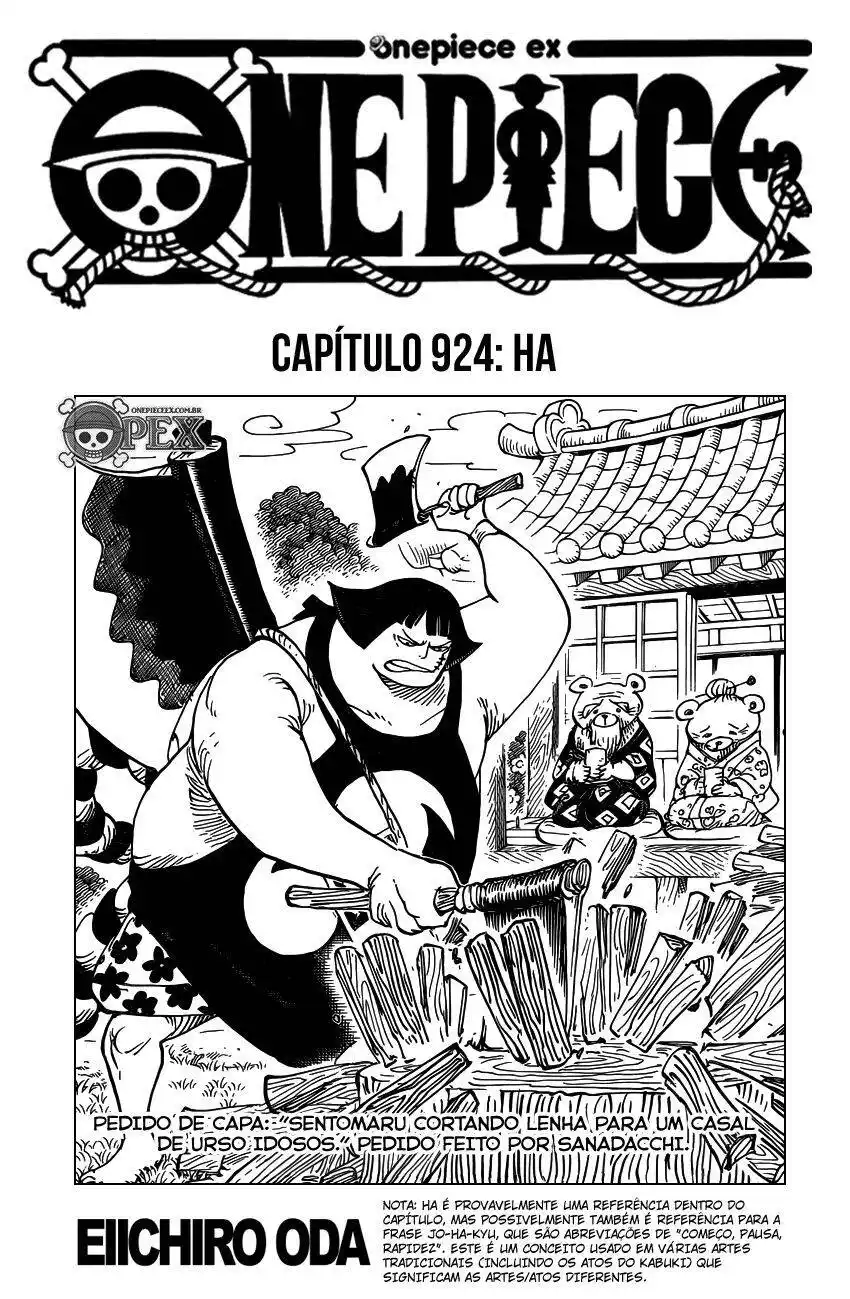 One Piece 924 página 1