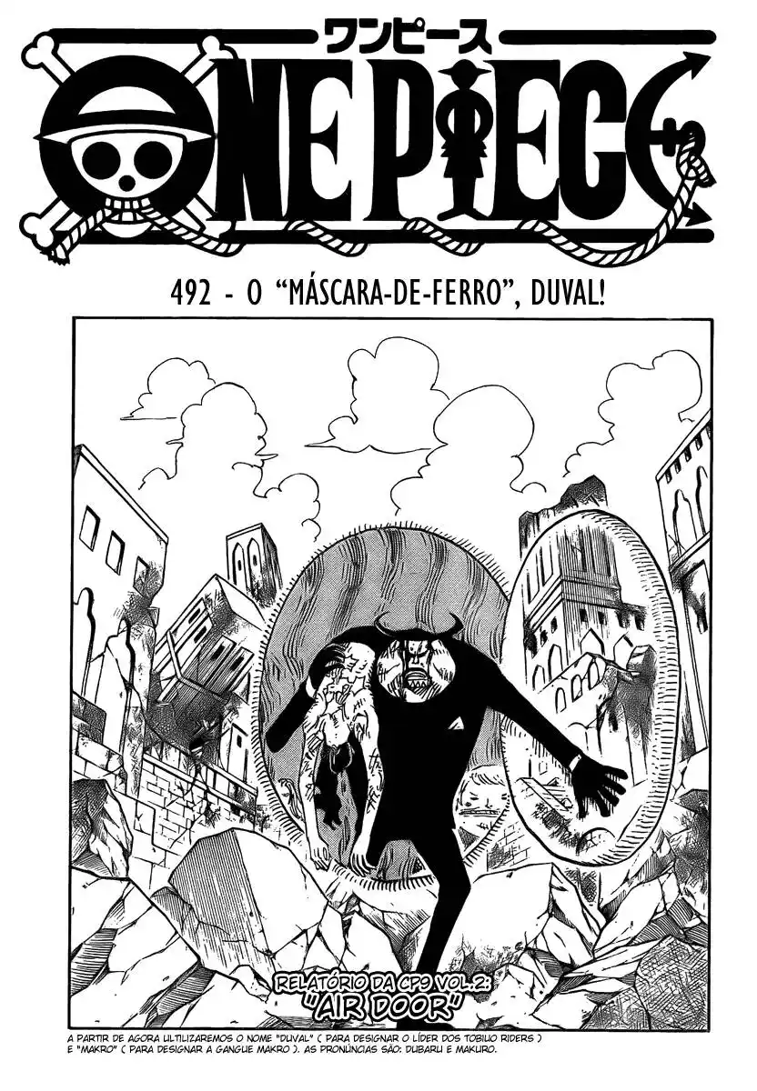 One Piece 492 página 1