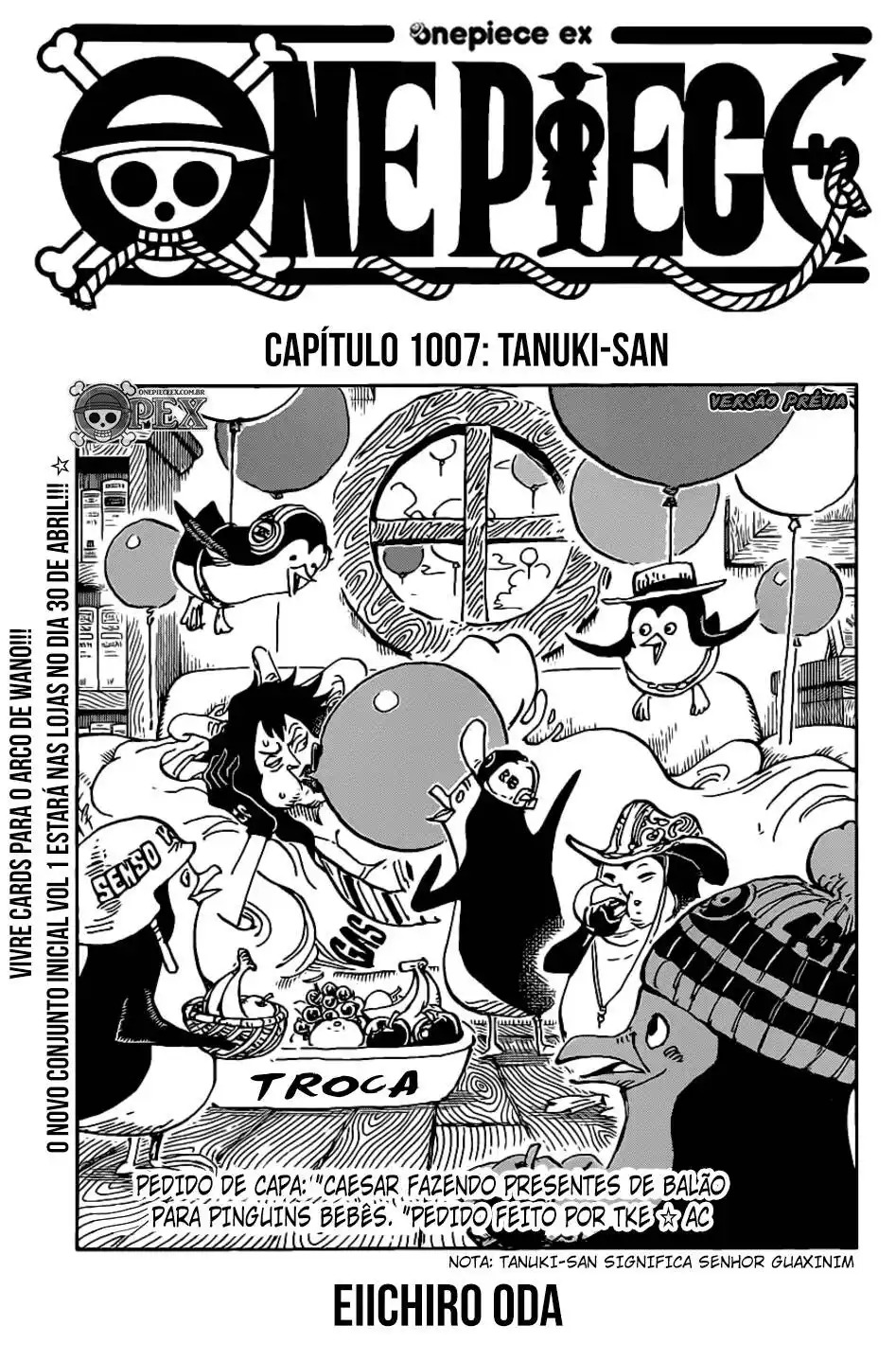 One Piece 1007 página 1