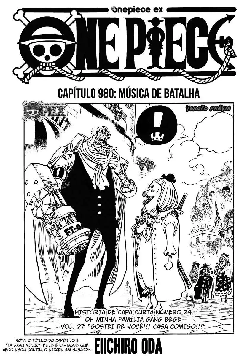 One Piece 980 página 1