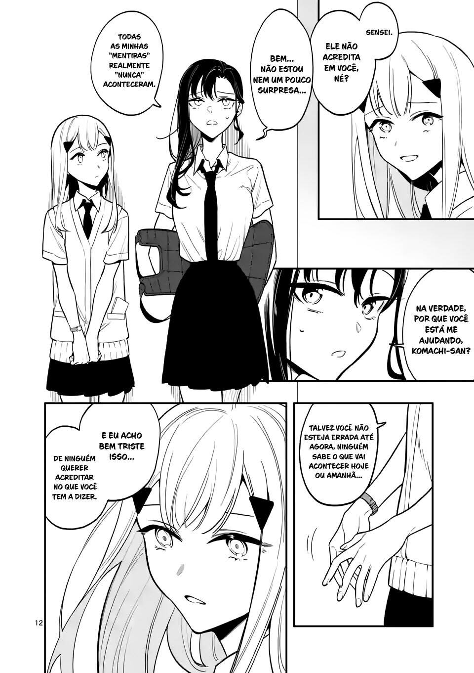 Liar Satsuki Can See Death (Usotsuki Satsuki wa Shi ga Mieru) 41 página 13