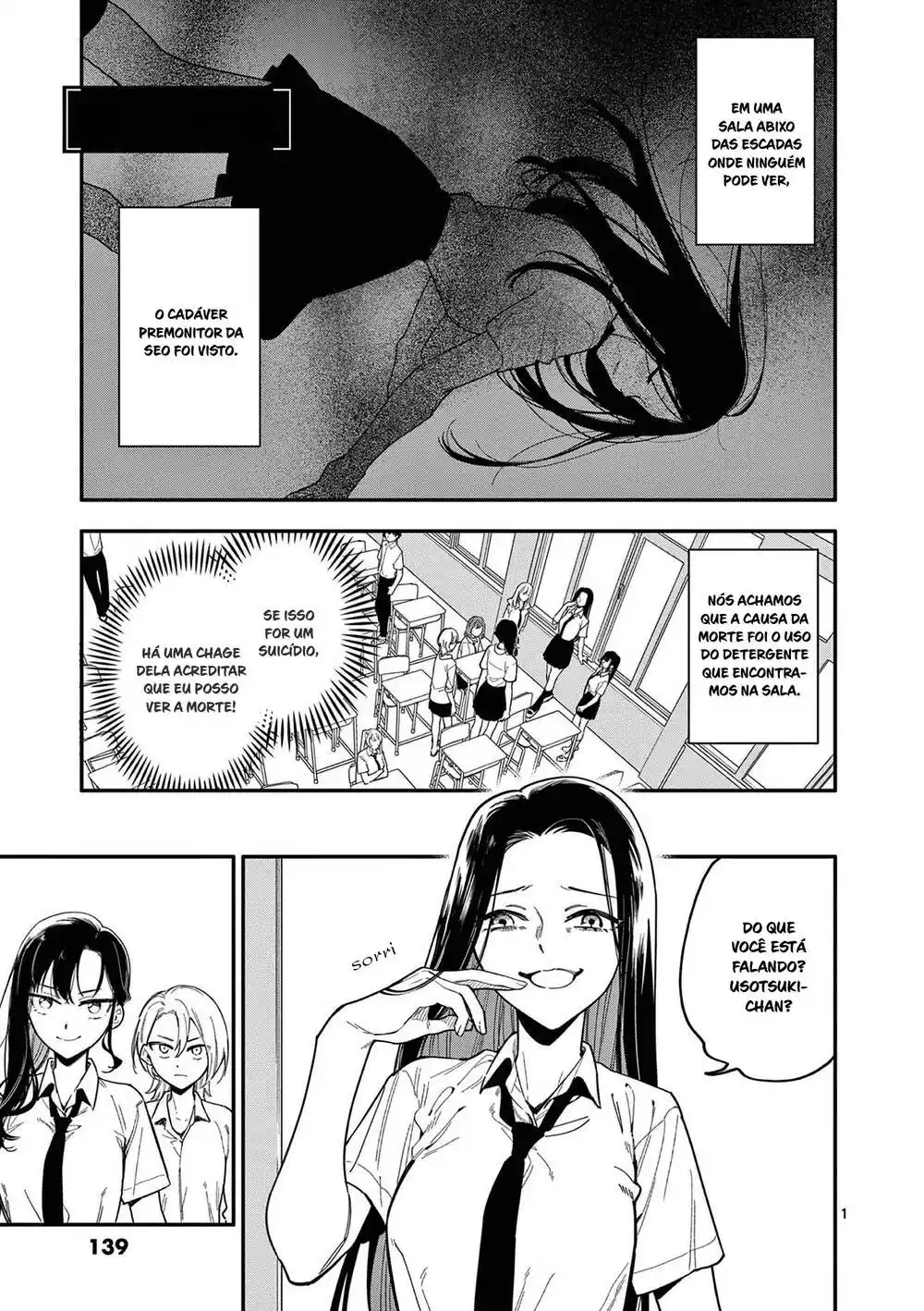 Liar Satsuki Can See Death (Usotsuki Satsuki wa Shi ga Mieru) 26 página 2