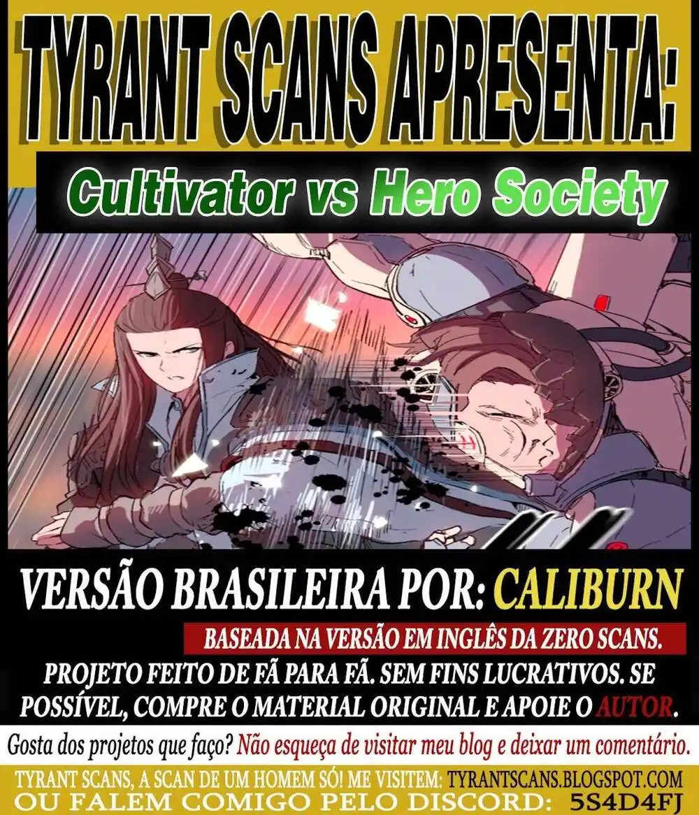 Cultivator Against Hero Society 8 página 1