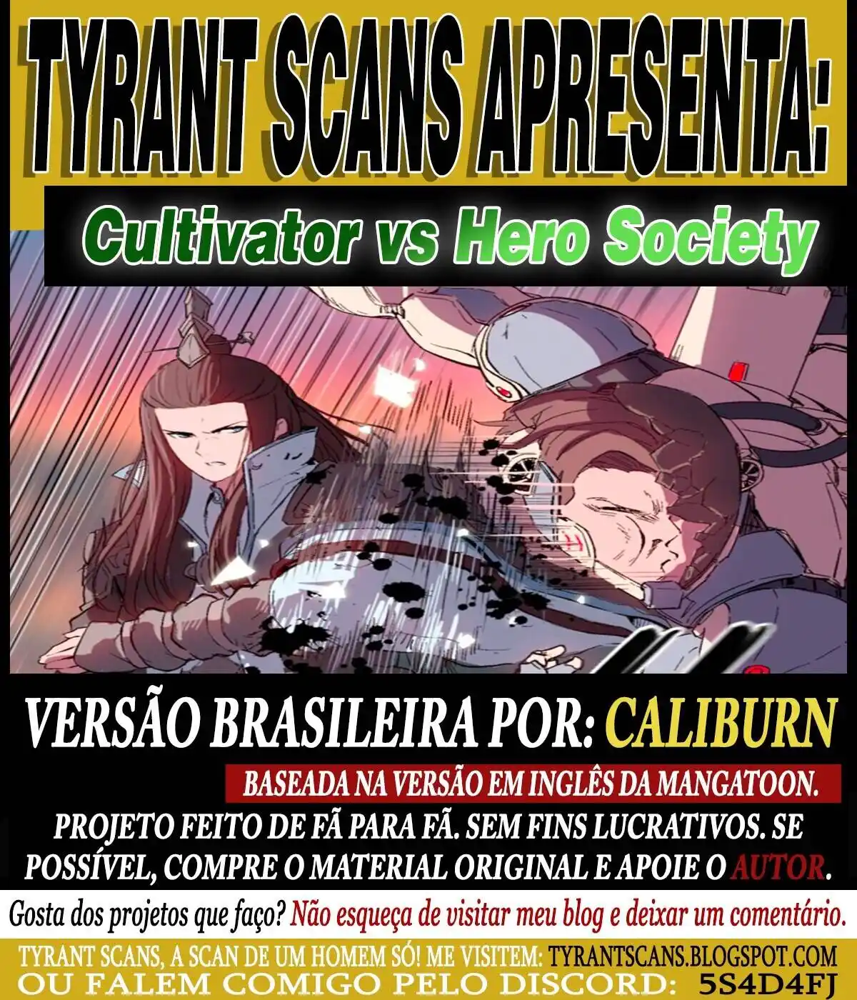 Cultivator Against Hero Society 28 página 1