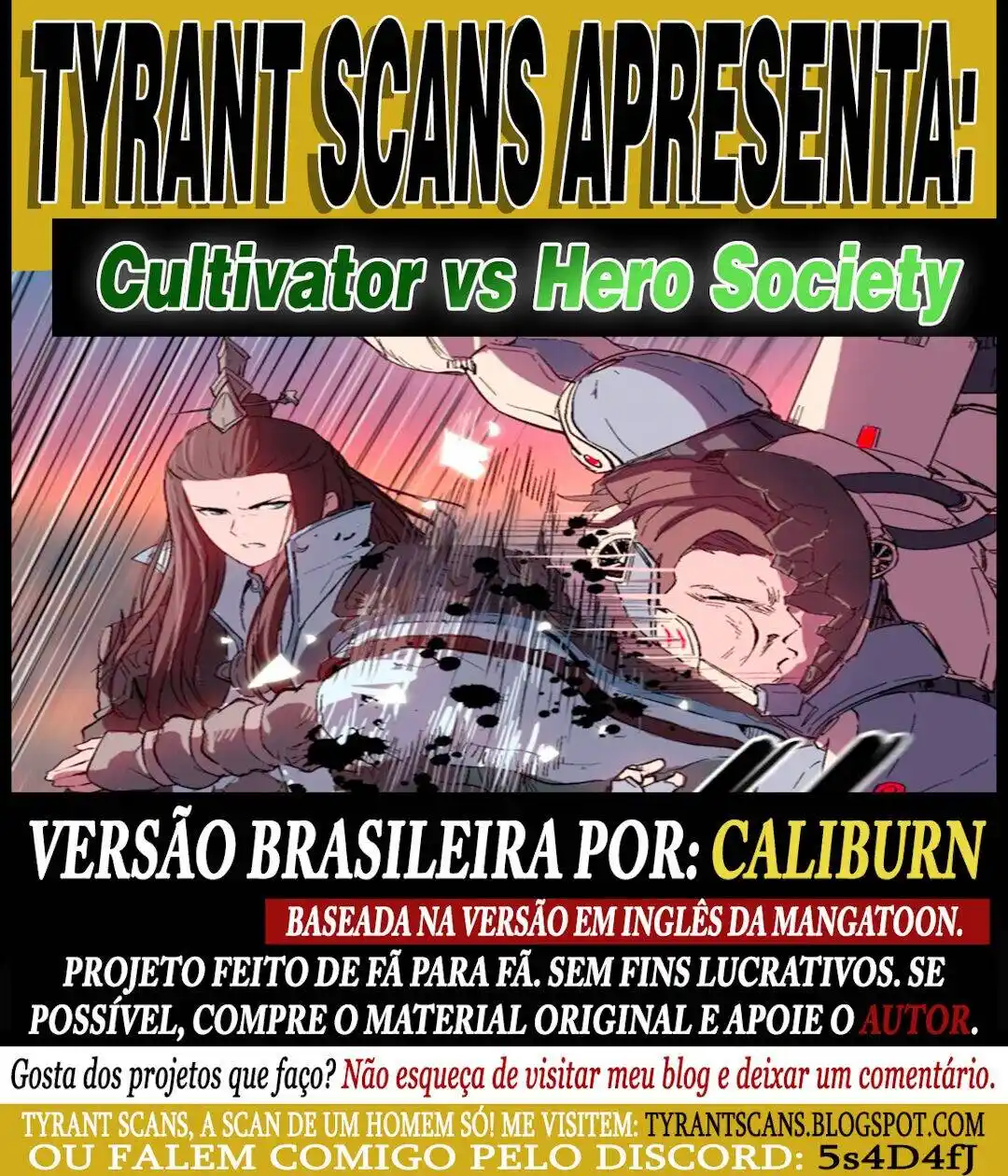 Cultivator Against Hero Society 41 página 1