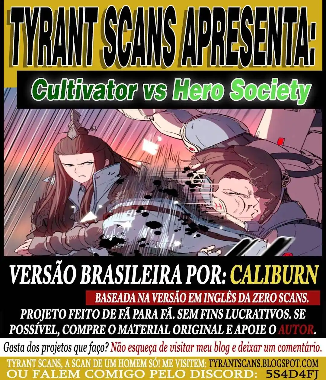 Cultivator Against Hero Society 13 página 1