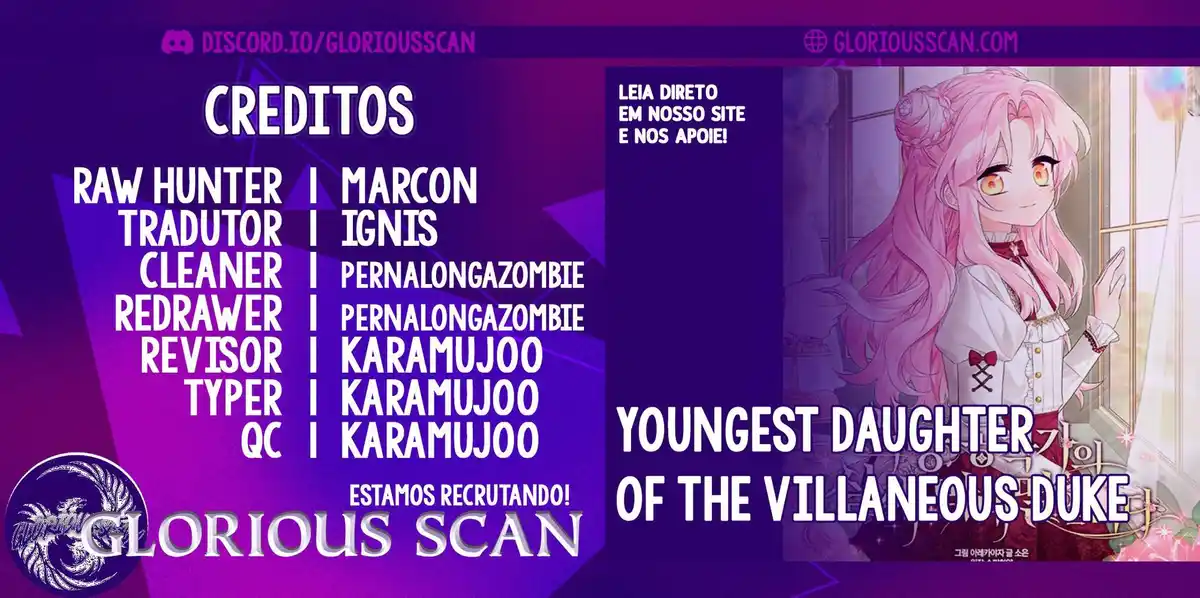 The Youngest Daughter of the Villainous Duke 17 página 1