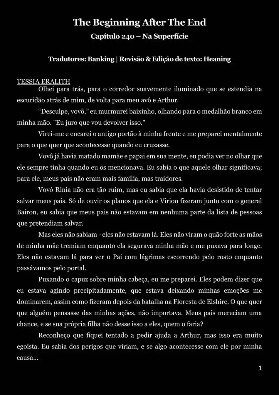 The Beginning After The End (Novel) 240 página 1