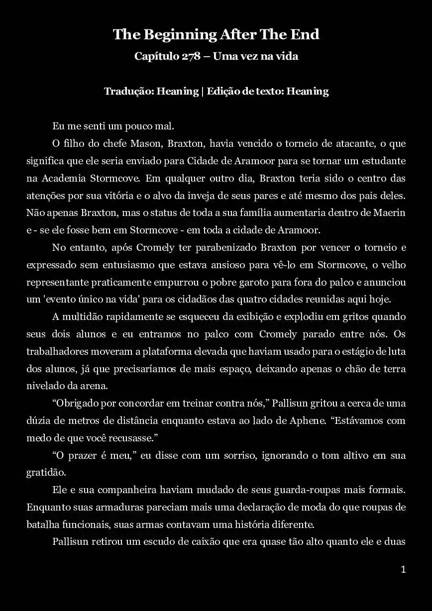 The Beginning After The End (Novel) 278 página 1