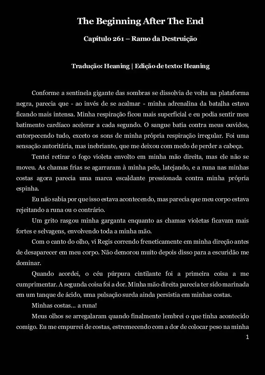 The Beginning After The End (Novel) 261 página 1