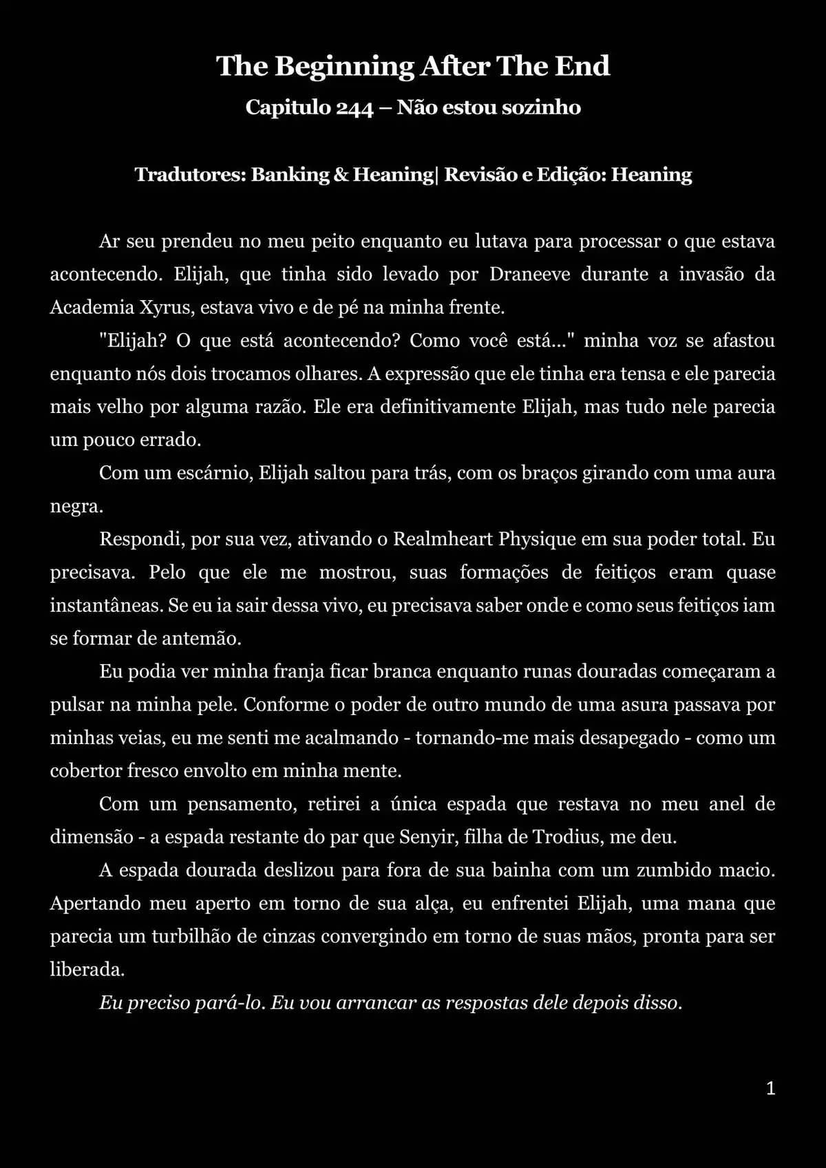 The Beginning After The End (Novel) 244 página 1