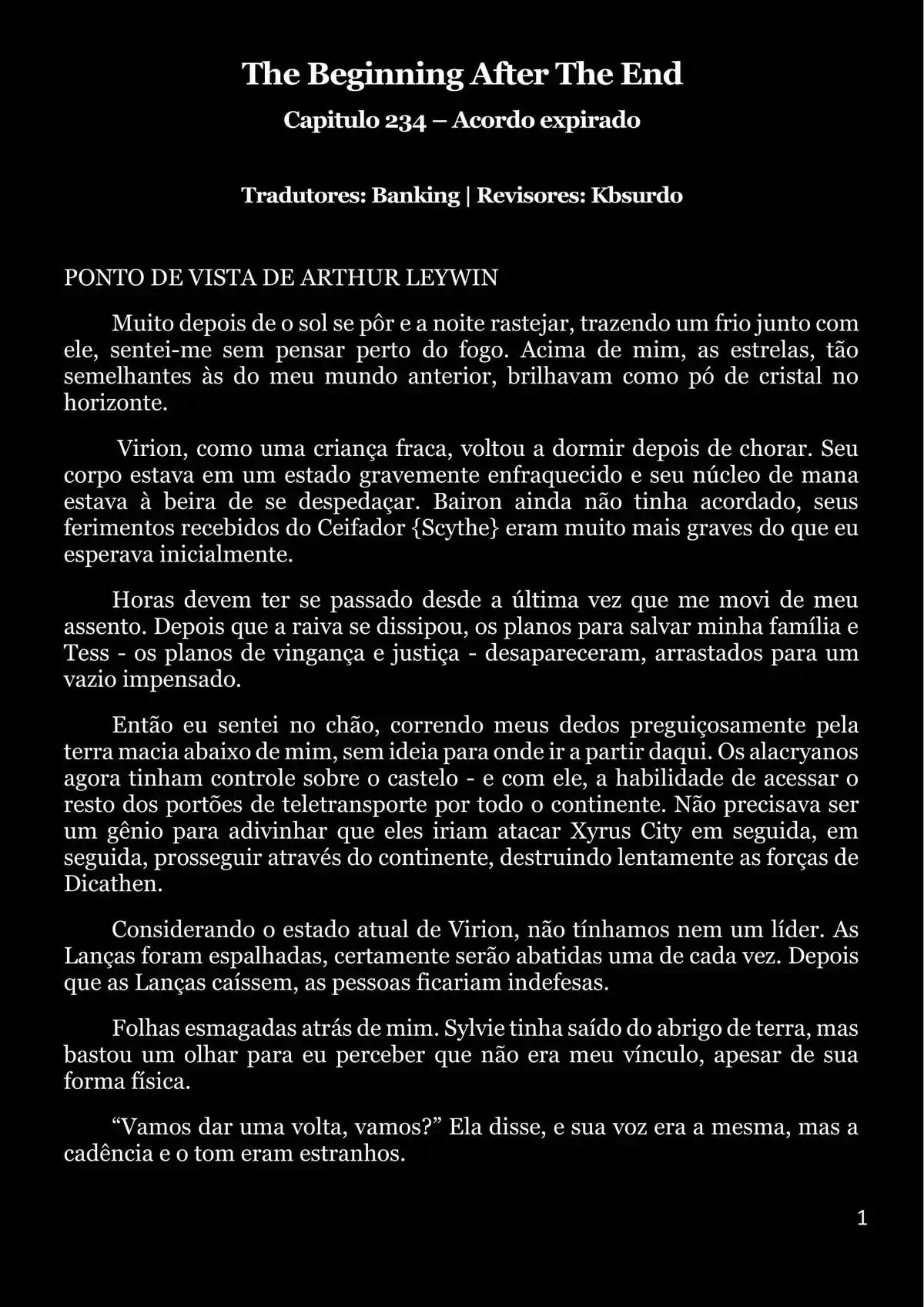 The Beginning After The End (Novel) 234 página 1