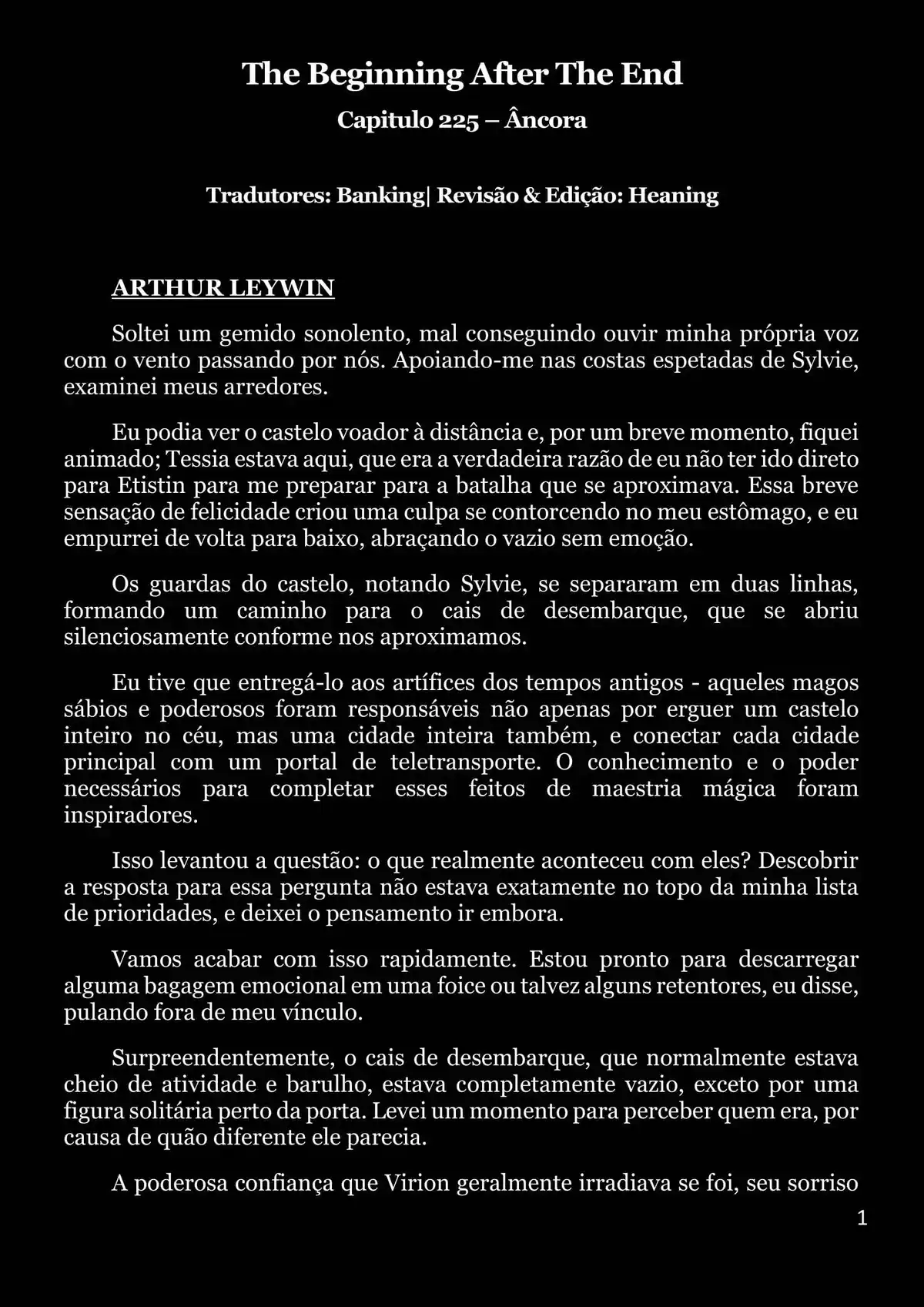 The Beginning After The End (Novel) 225 página 1