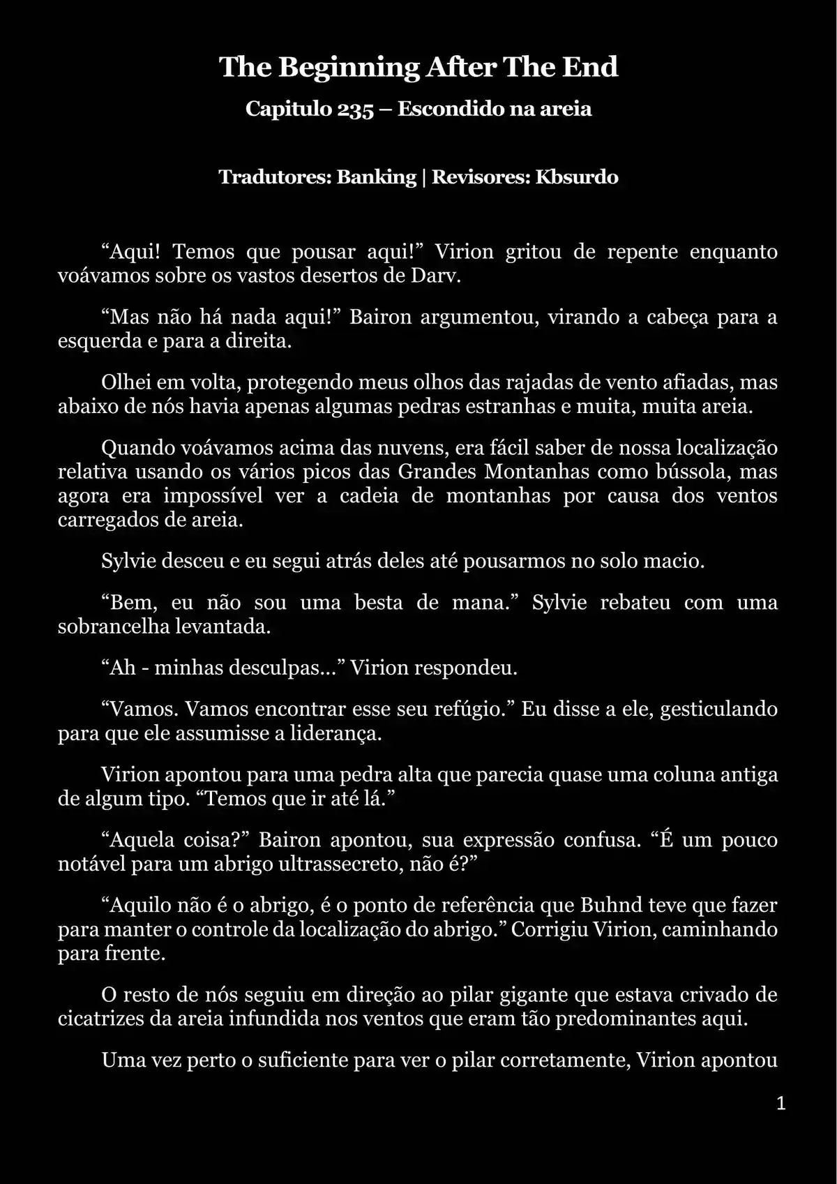 The Beginning After The End (Novel) 235 página 1