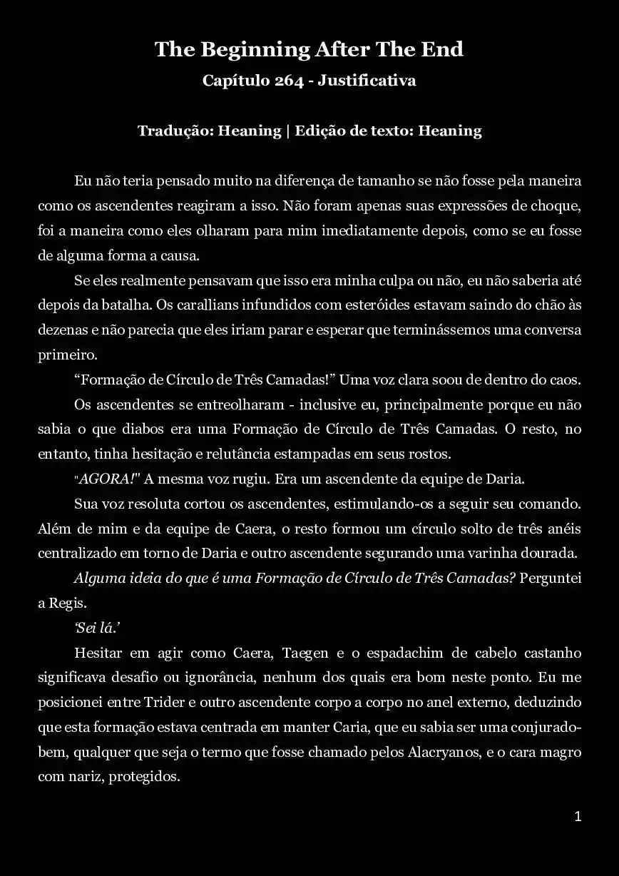 The Beginning After The End (Novel) 264 página 1