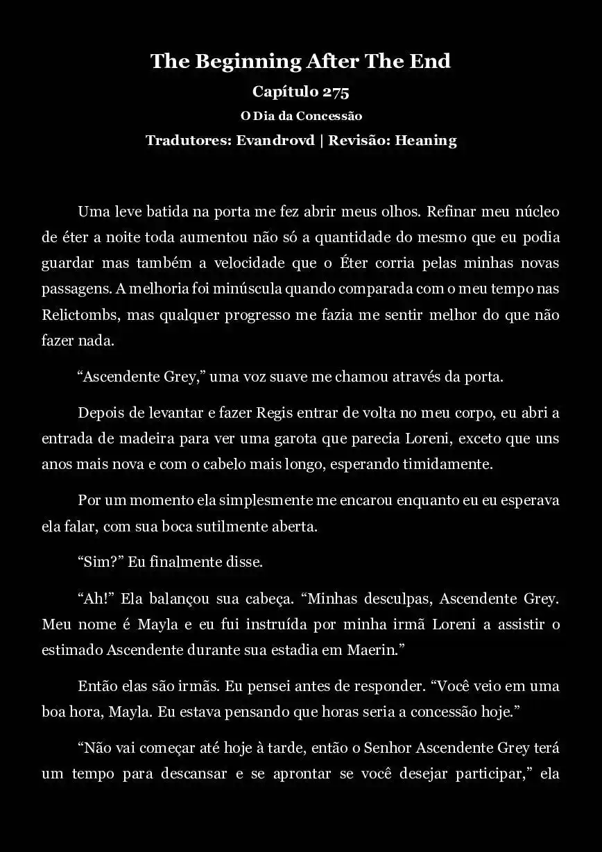 The Beginning After The End (Novel) 275 página 1