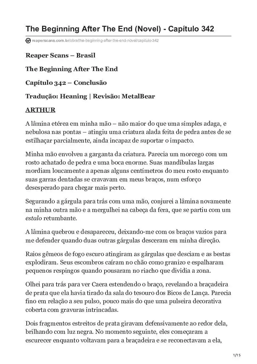 The Beginning After The End (Novel) 342 página 1