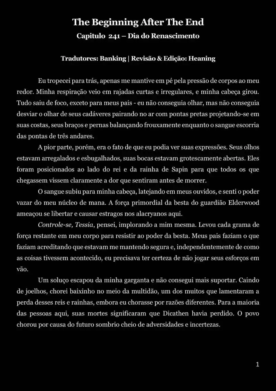 The Beginning After The End (Novel) 241 página 1