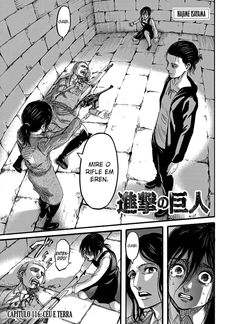 Shingeki no Kyojin 116 página 1