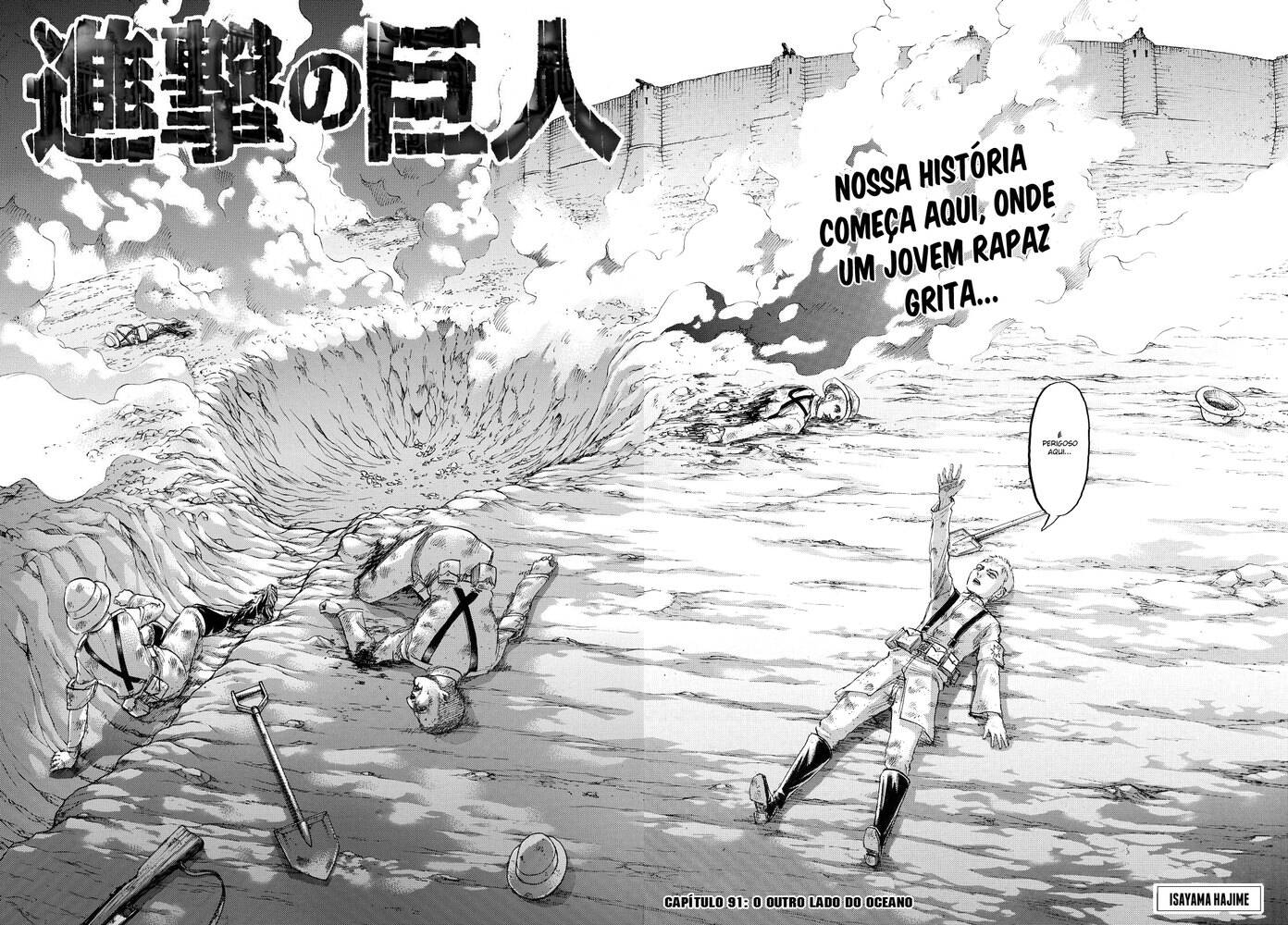 Shingeki no Kyojin 91 página 3