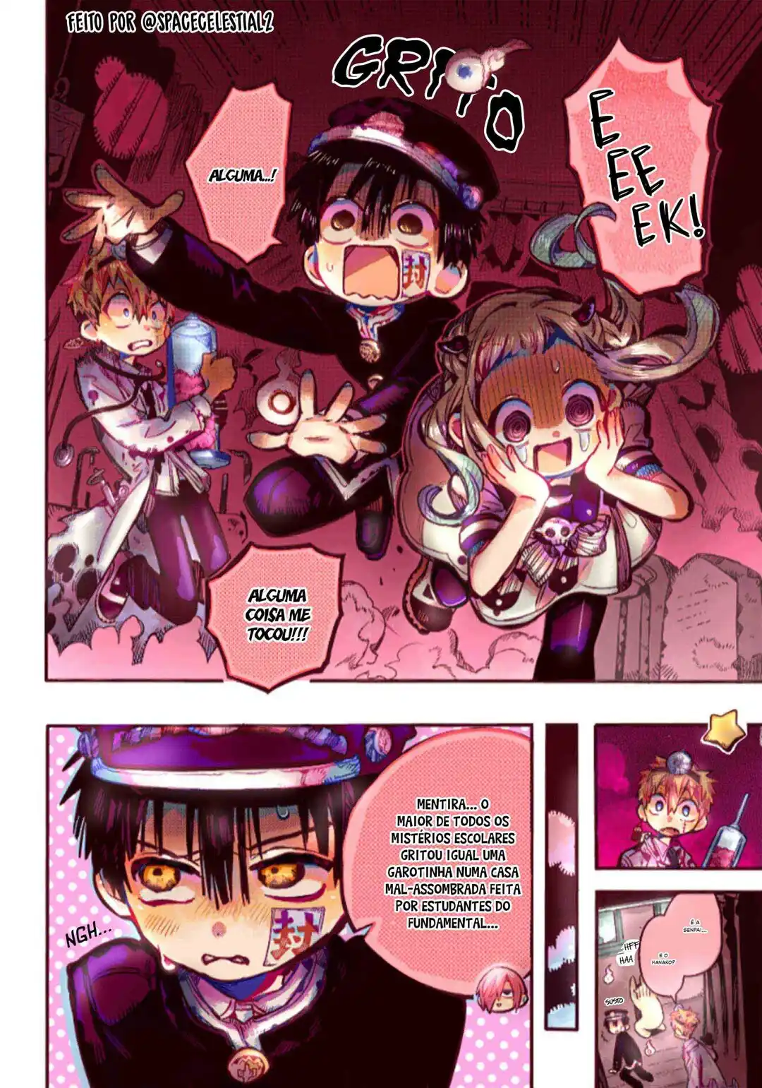 Jibaku Shounen Hanako-kun 104 página 4