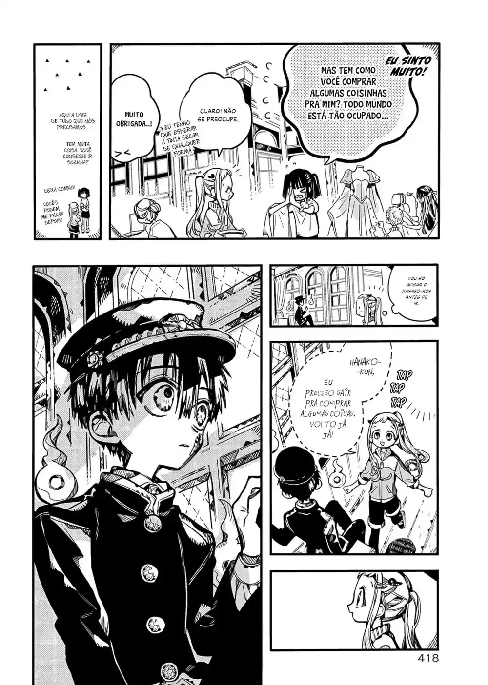 Jibaku Shounen Hanako-kun 102 página 3