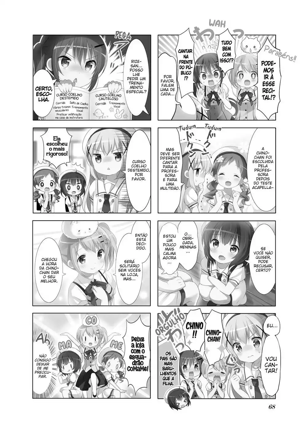 Gochuumon wa Usagi desu ka? 61 página 3