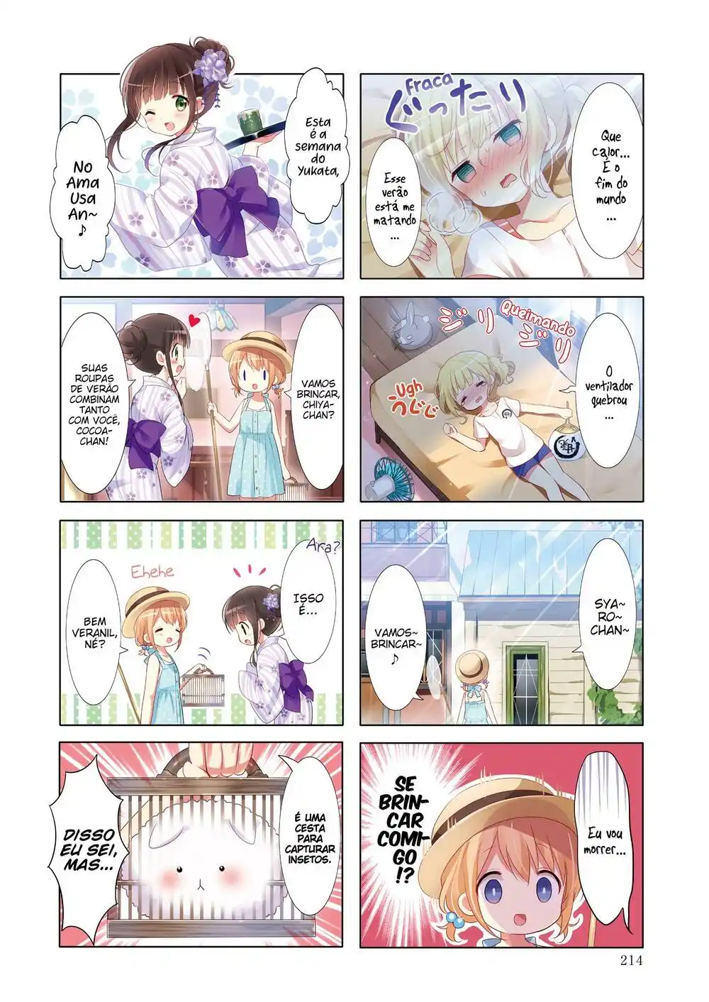 Gochuumon wa Usagi desu ka? 50 página 3