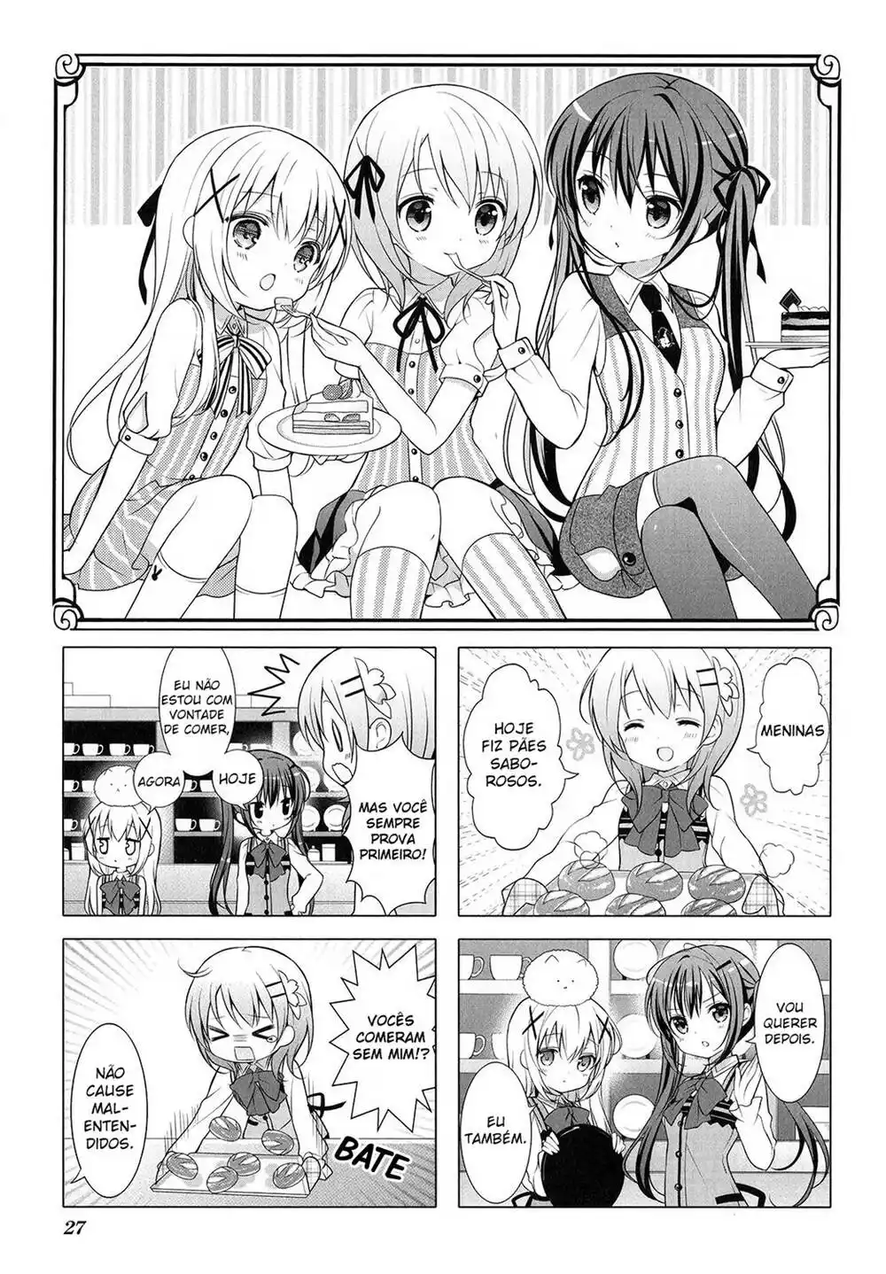 Gochuumon wa Usagi desu ka? 18 página 1