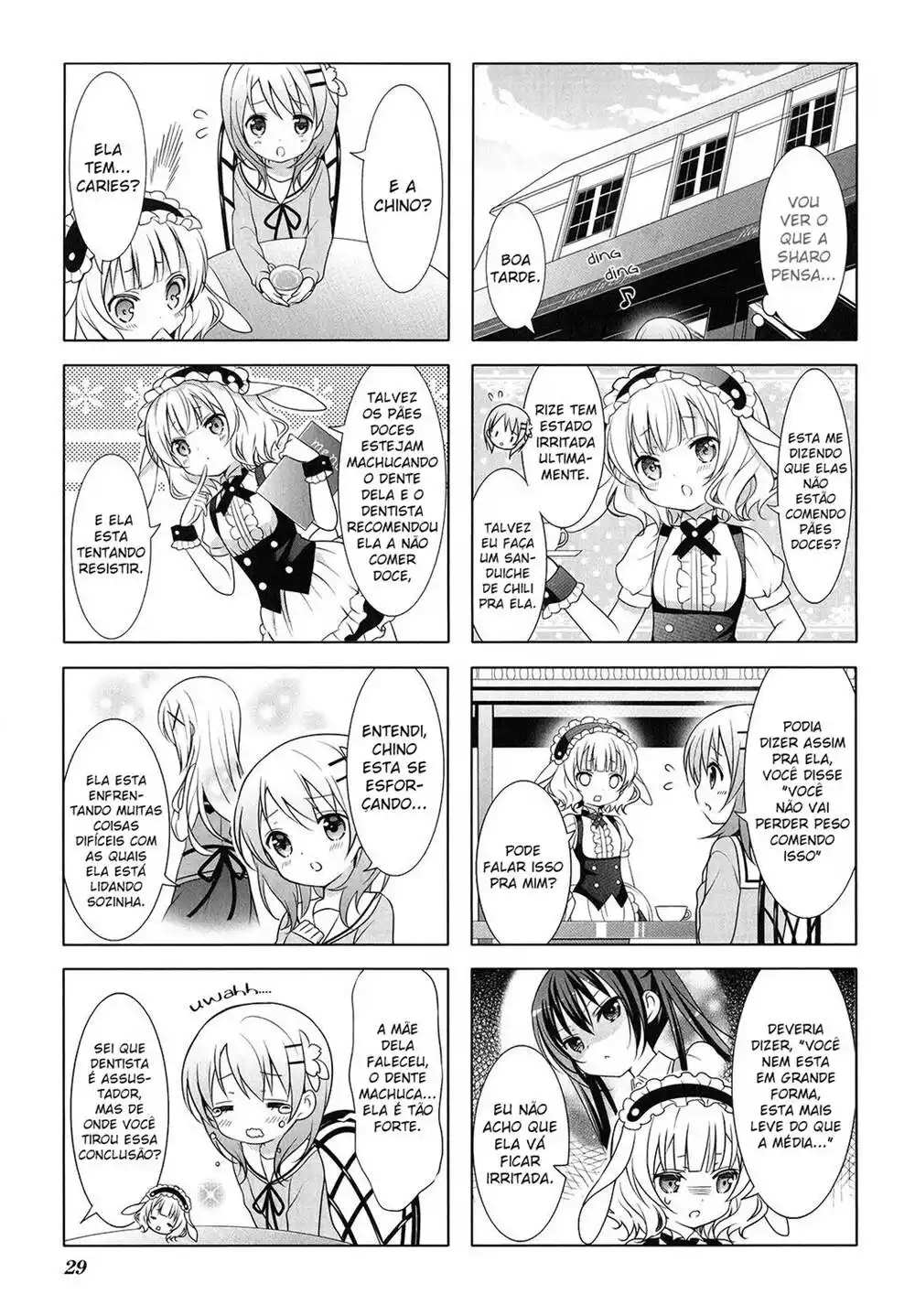 Gochuumon wa Usagi desu ka? 18 página 3