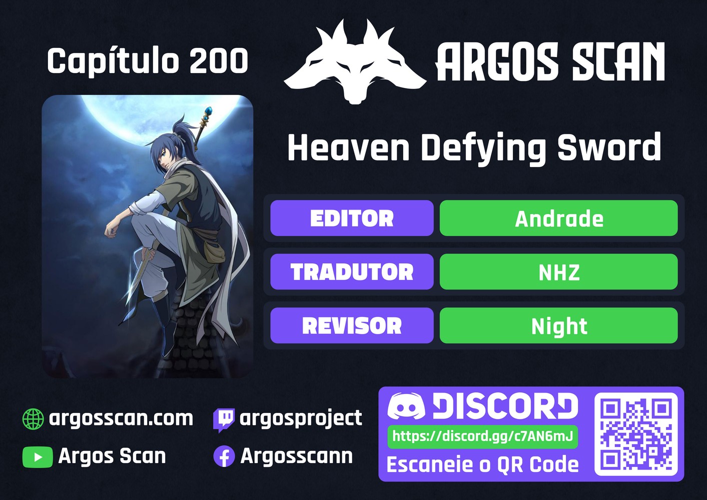 Heaven Defying Sword 200 página 1