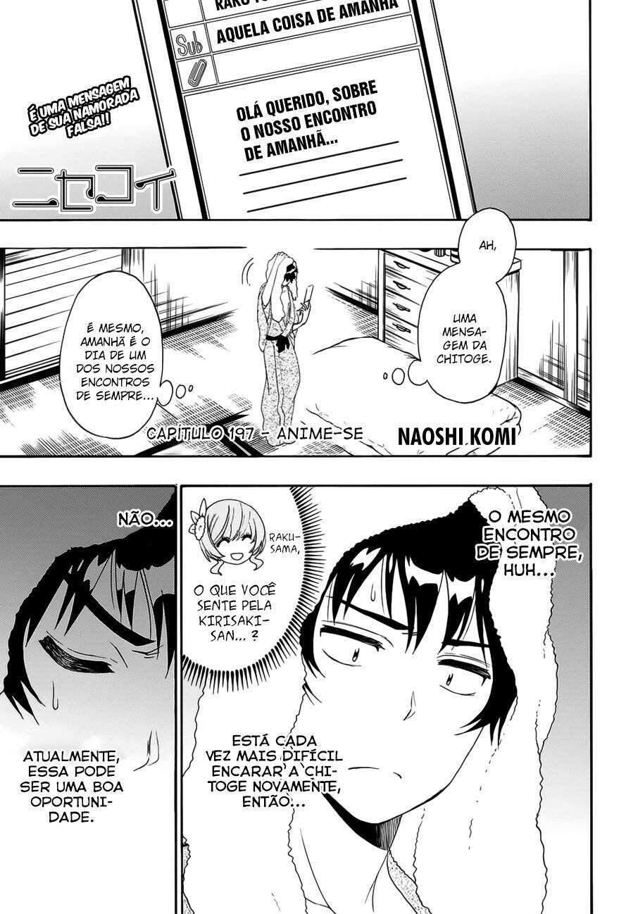 Nisekoi 197 página 1