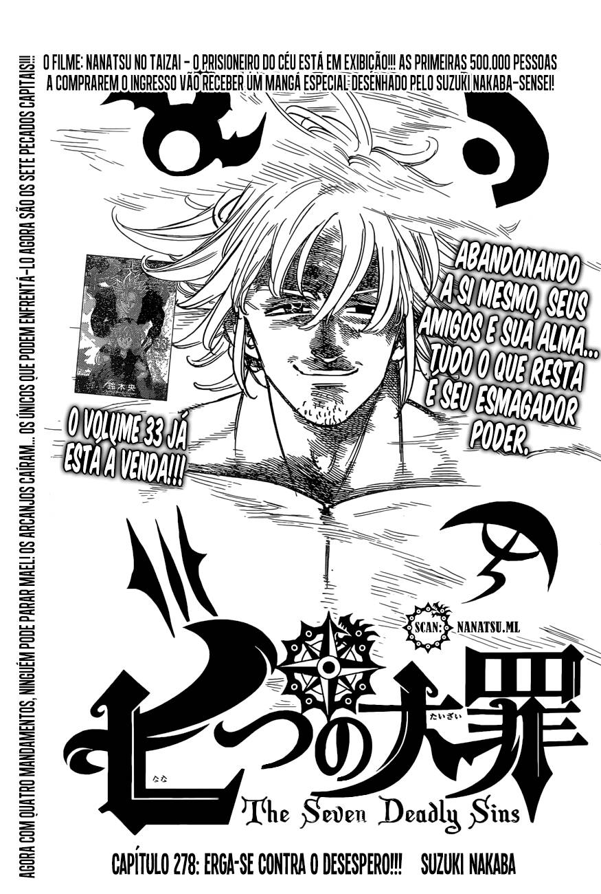 Nanatsu no taizai 278 página 1