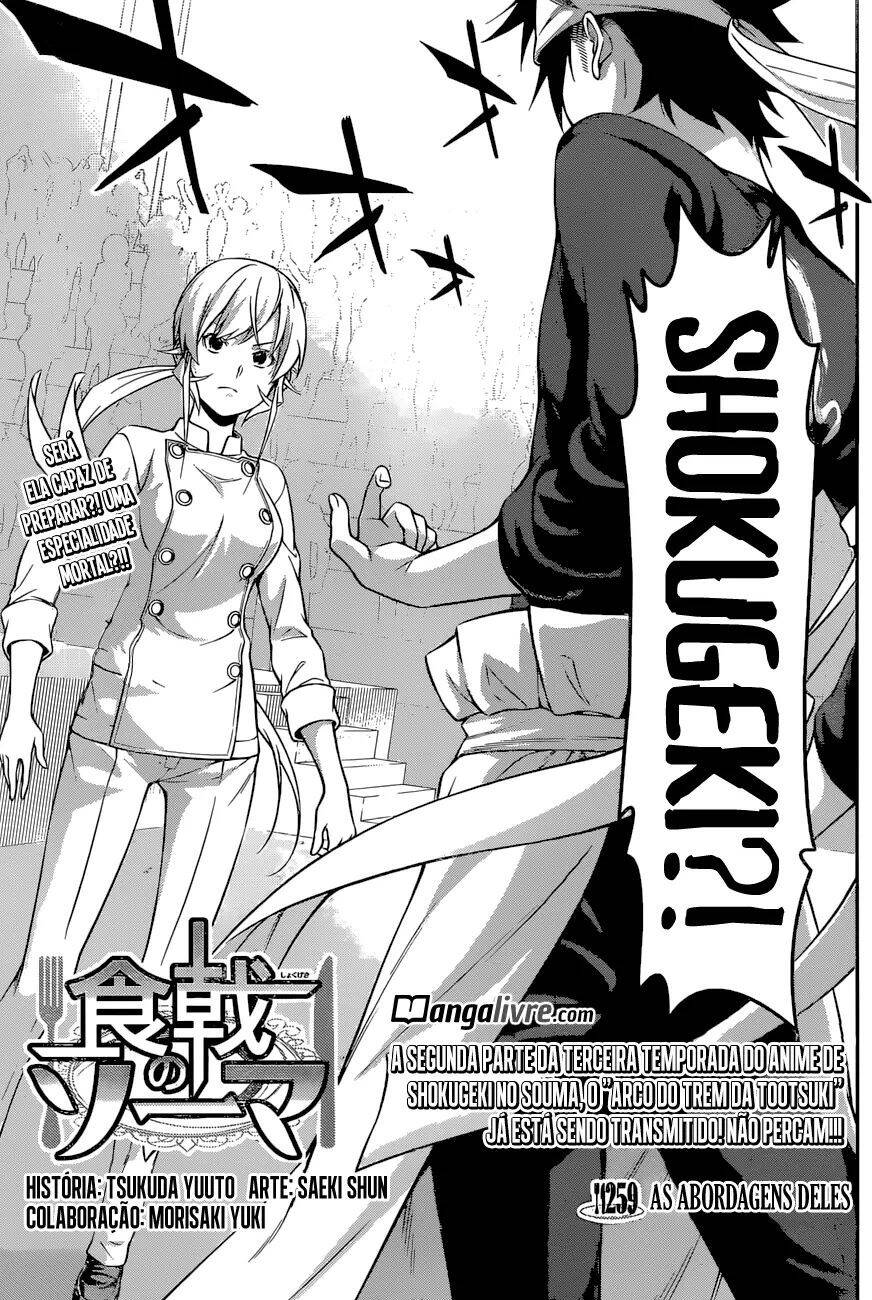 Shokugeki no Souma 259 página 3