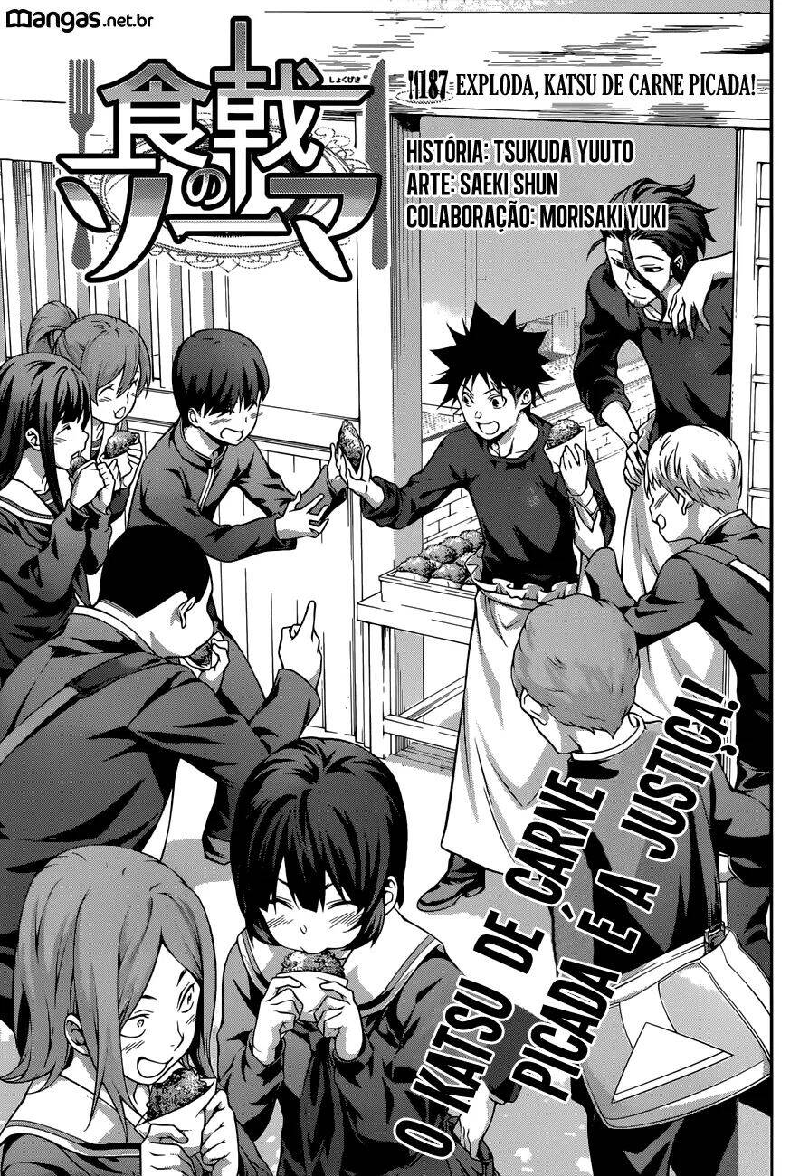 Shokugeki no Souma 187 página 4