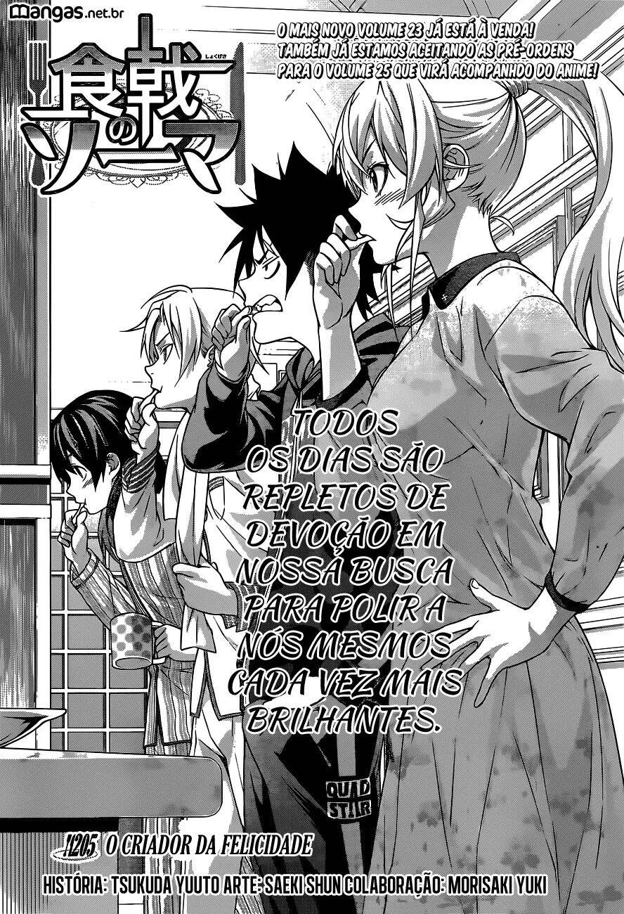 Shokugeki no Souma 205 página 4