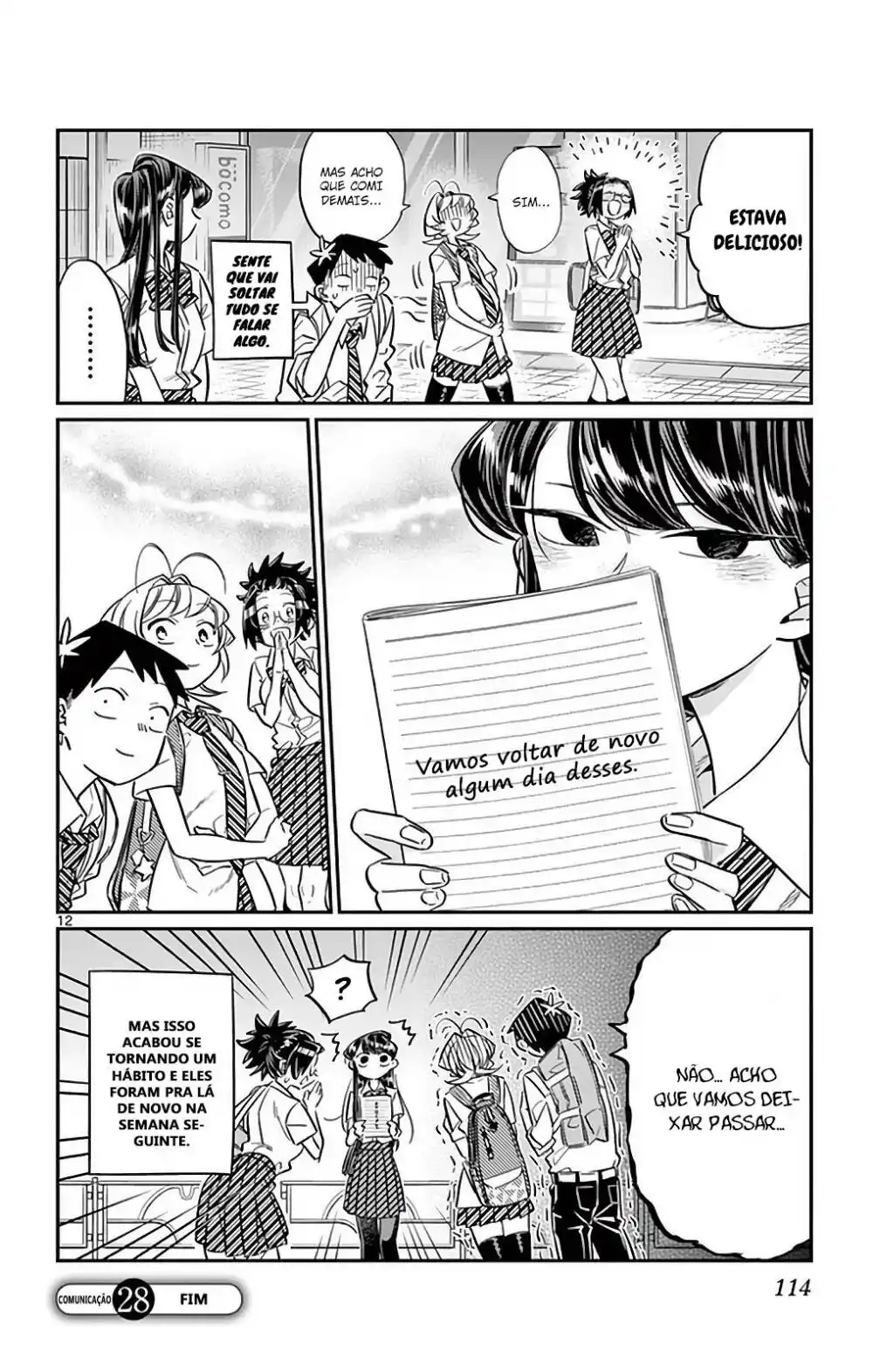 Komi-san wa, Comyushou desu. 28 página 13