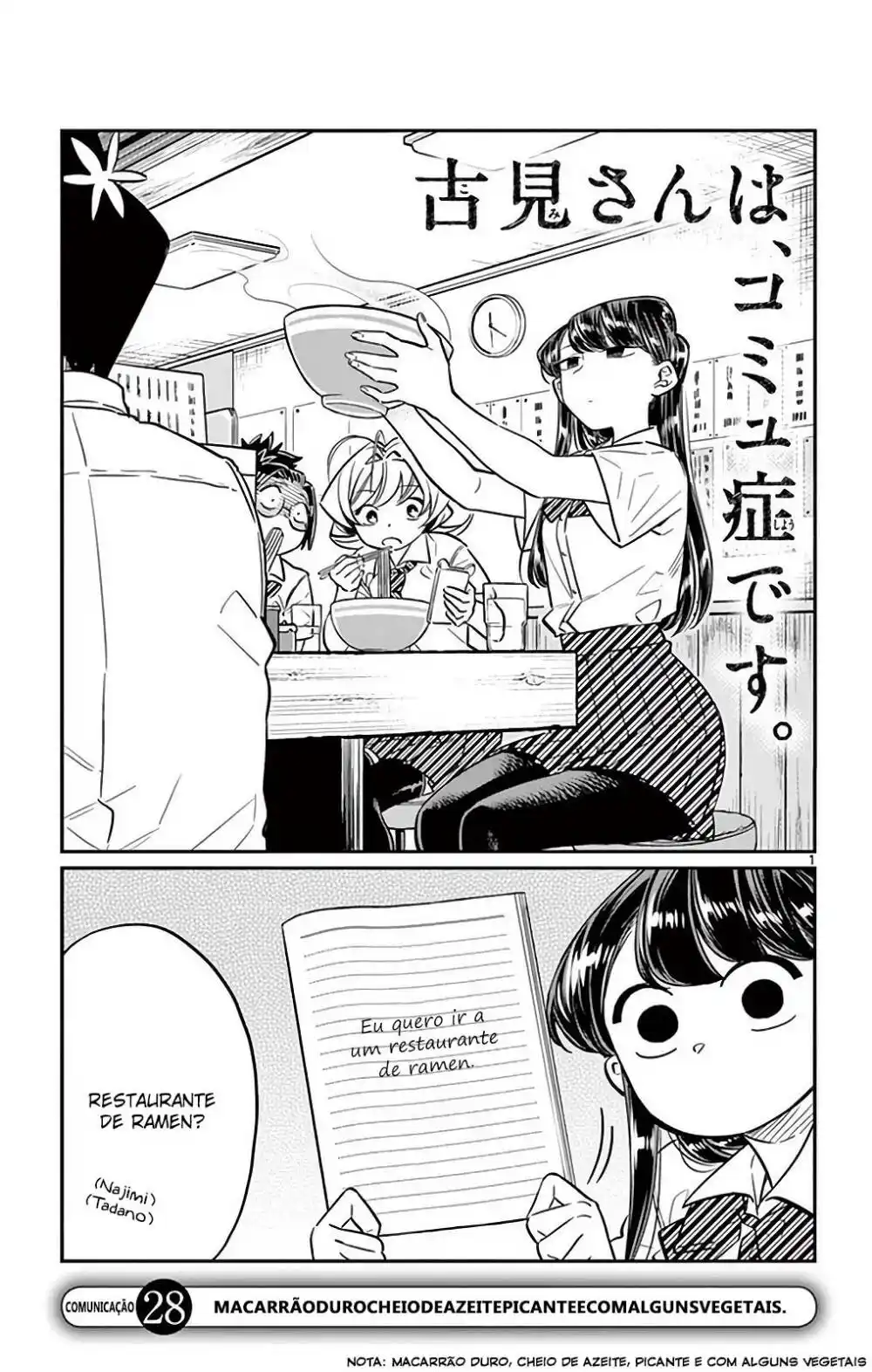 Komi-san wa, Comyushou desu. 28 página 2