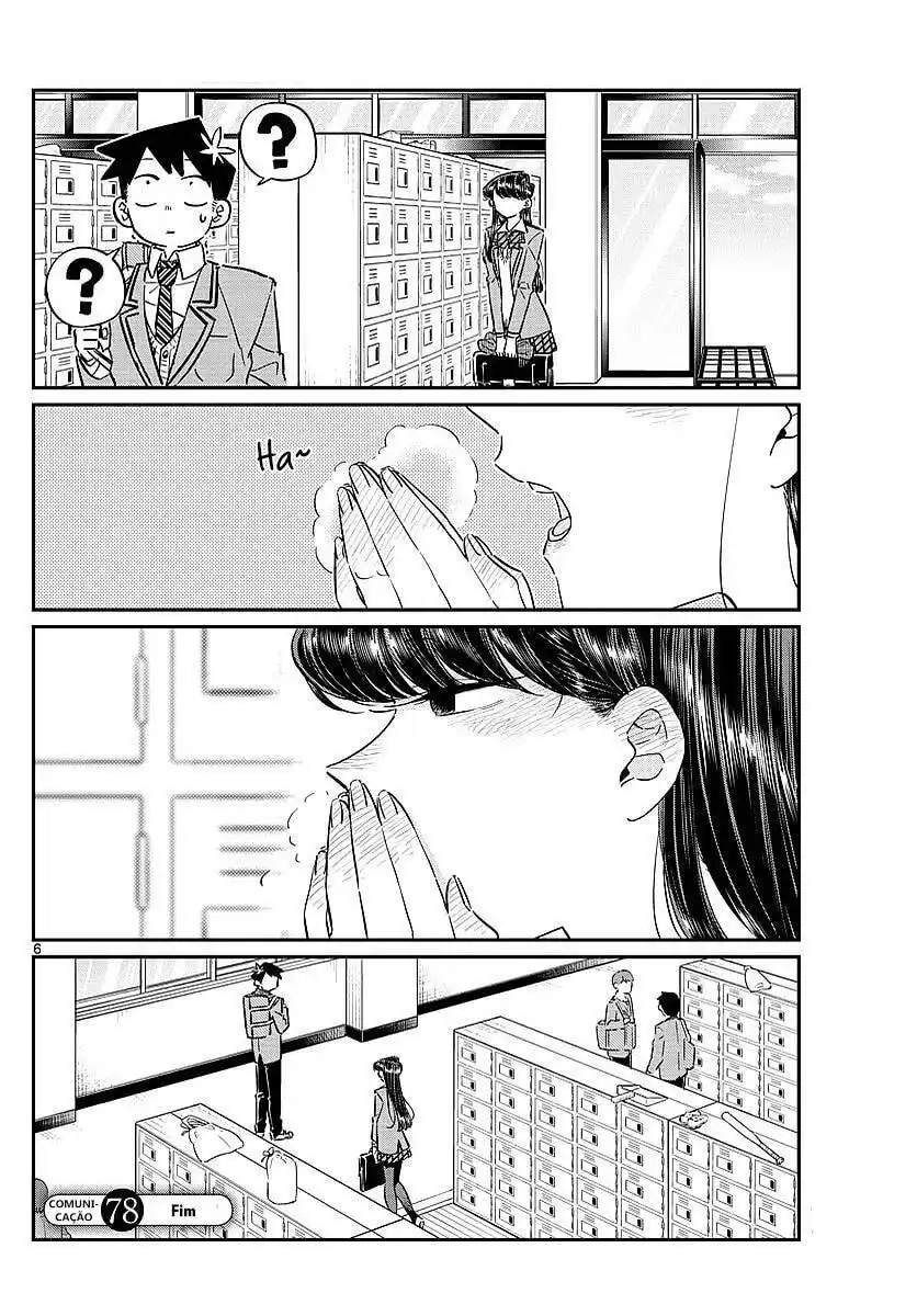 Komi-san wa, Comyushou desu. 78 página 7