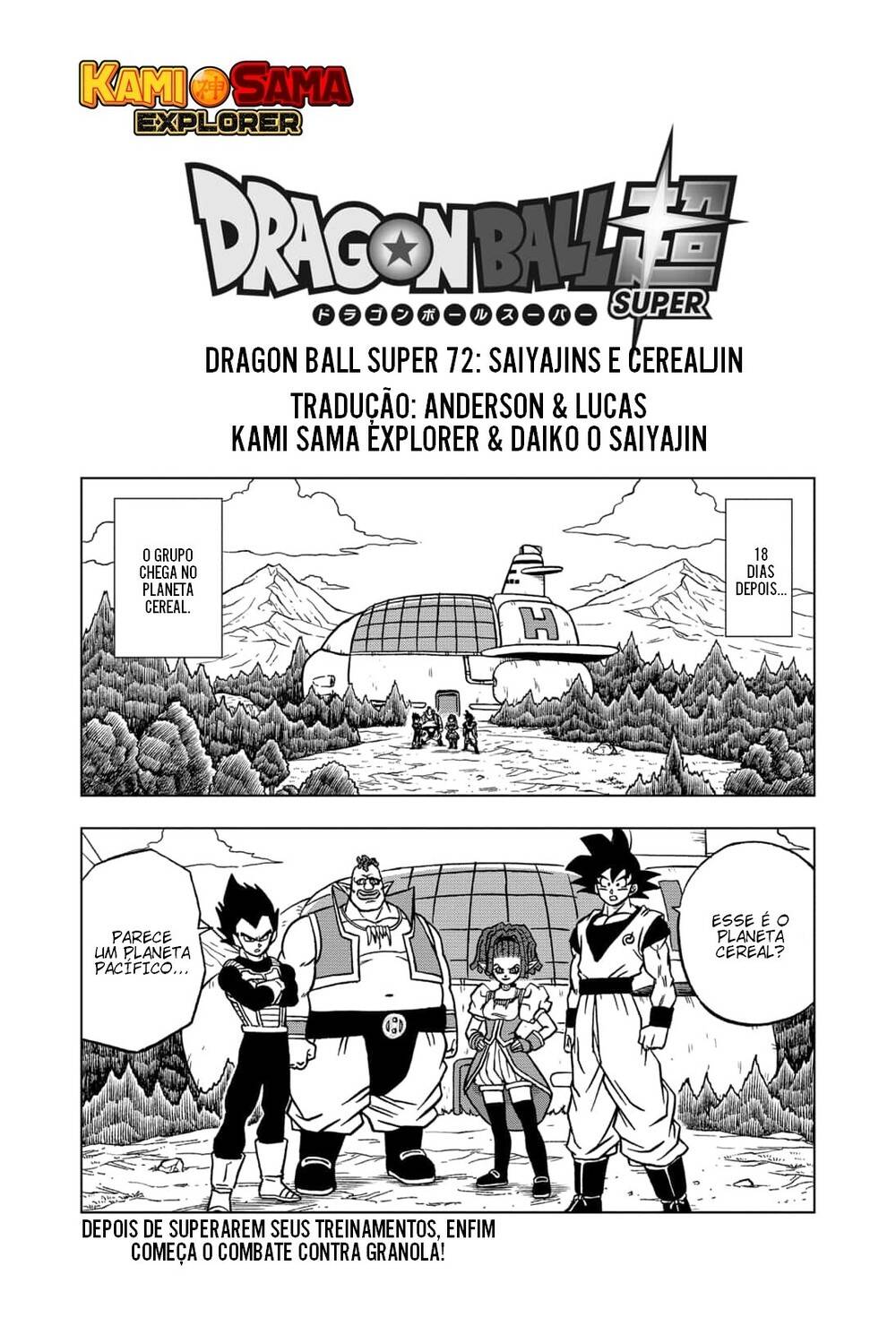 Dragon Ball Super 72 página 1