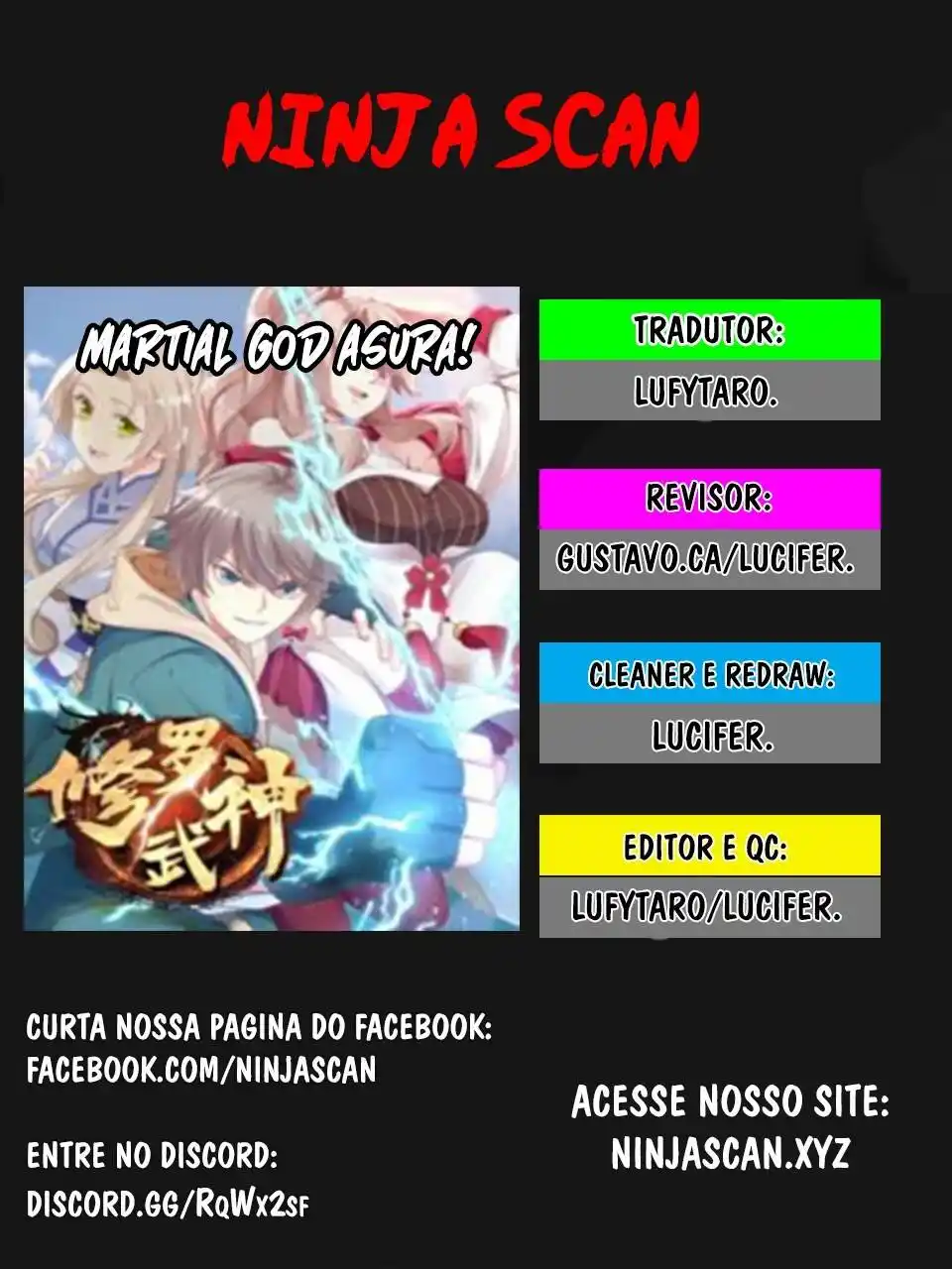 Martial God Asura 245 página 1