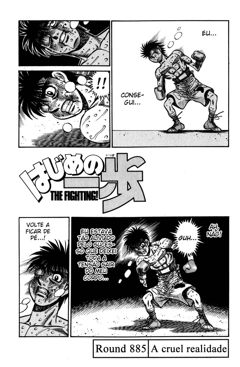Hajime no Ippo 885 página 1