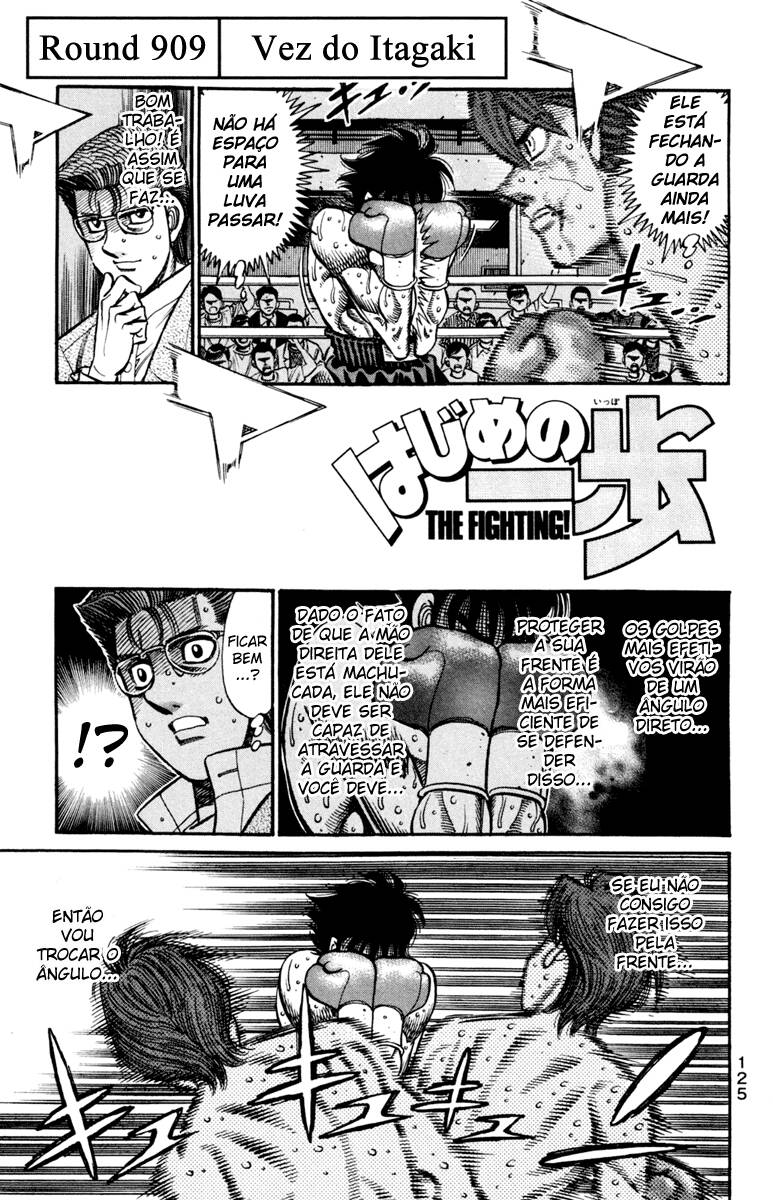 Hajime no Ippo 909 página 1