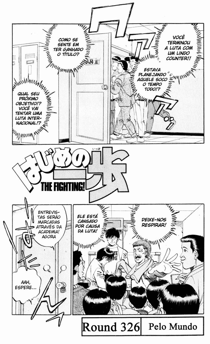 Hajime no Ippo 326 página 1