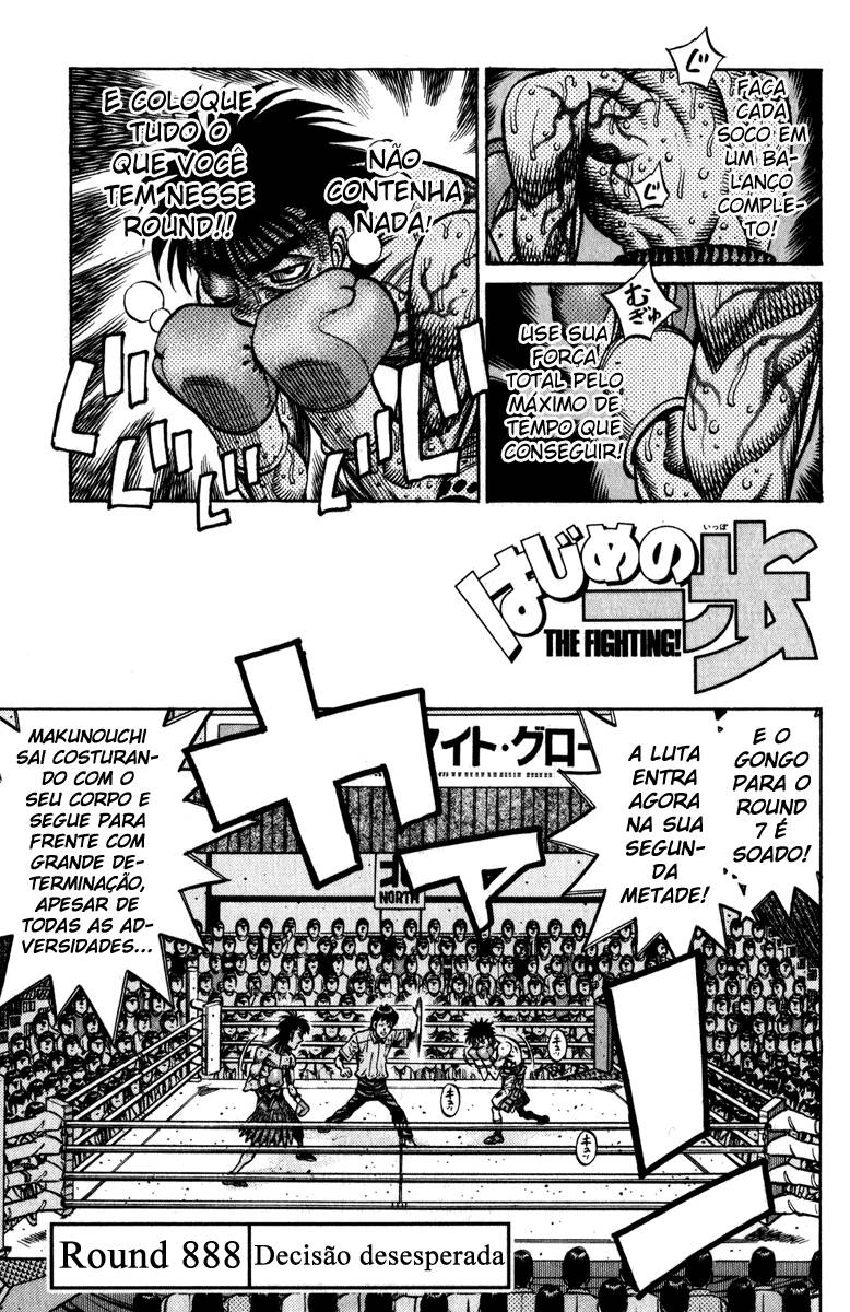 Hajime no Ippo 888 página 1