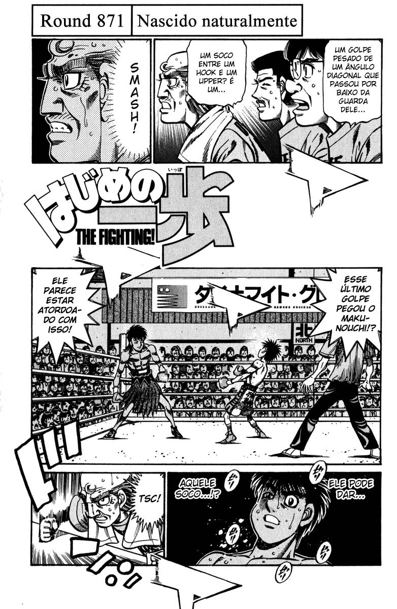 Hajime no Ippo 871 página 1