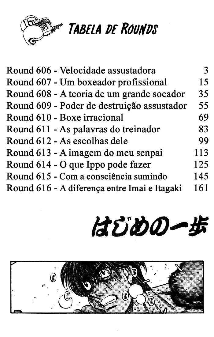 Hajime no Ippo 606 página 3